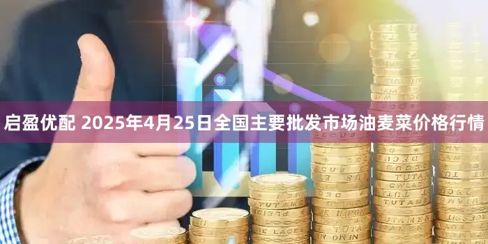 启盈优配 2025年4月25日全国主要批发市场油麦菜价格行情